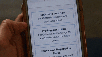 Register To Vote Civic Duty GIF by RPA_Advertising