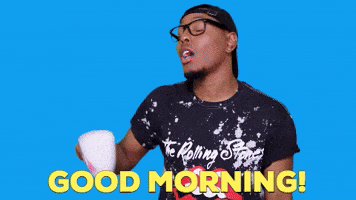 good morning hello GIF