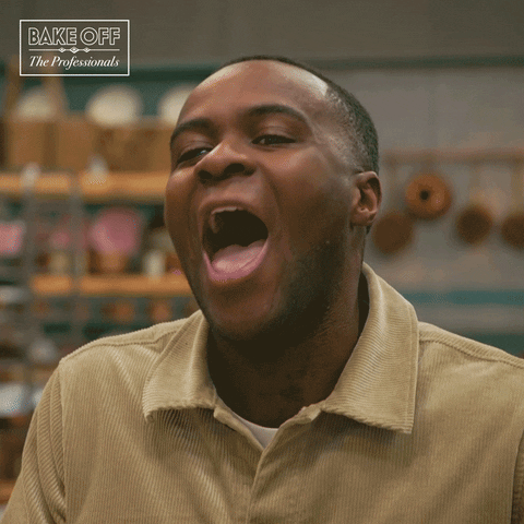 Amused Laugh GIF by The Great British Bake Off