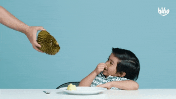 bodybuilder durian GIF by HiHo Kids