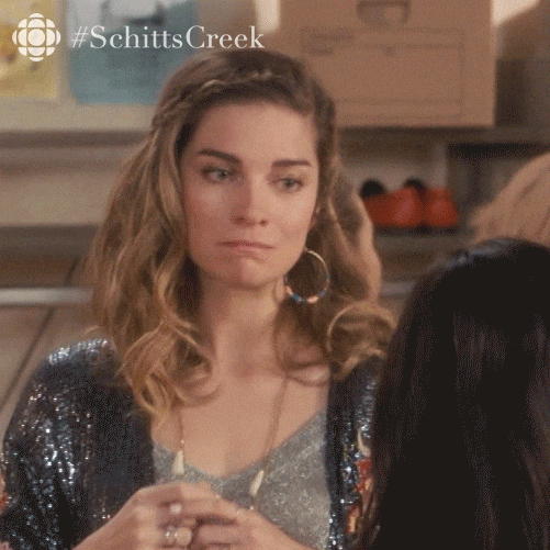 schitts creek kiss GIF by CBC