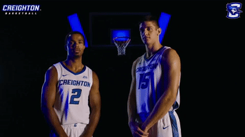high five college basketball GIF by Creighton University Athletics