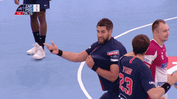complain luka karabatic GIF by Paris Saint-Germain Handball