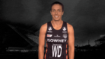 dab gopies GIF by Collingwood Magpies Netball
