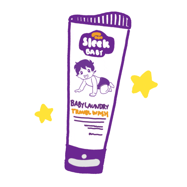 Baby Bath Sticker by Sleek Indonesia