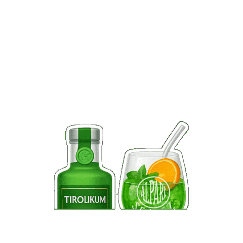 Cheers Aperitif Sticker by Tirolikum