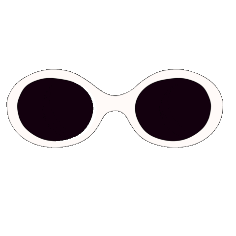 Kurt Cobain Sunglasses Sticker by rawrmos
