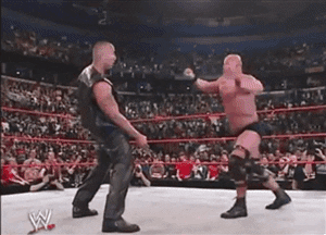the rock smackdown GIF