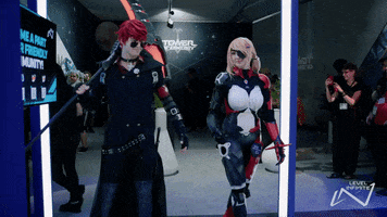 Cosplay Come In GIF by LevelInfinite