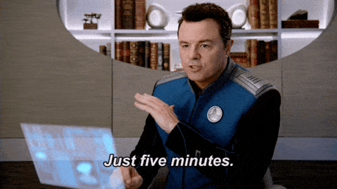 Five Minutes GIFs - Get the best GIF on GIPHY