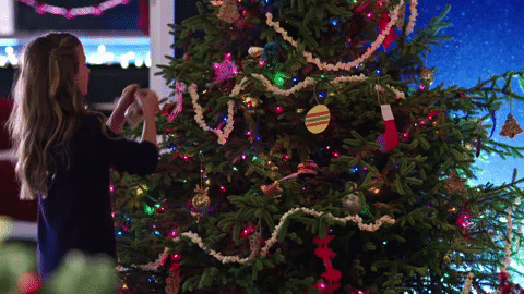 Decorating Christmas Tree GIF by Hallmark Channel  Find & Share on GIPHY