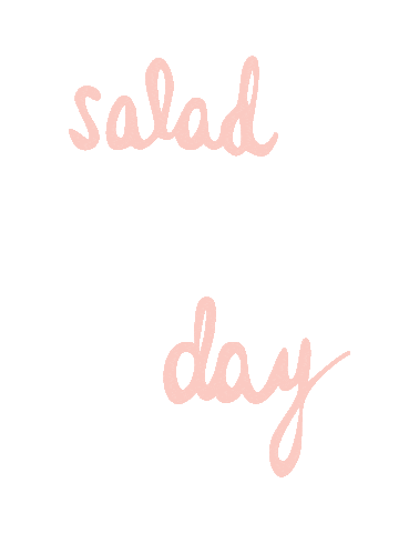 Salad Love Sticker by Eating Bird Food
