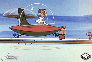 The Jetsons Car GIF by Boomerang Official