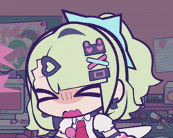 Angry Chibi GIF