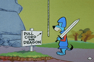 Fail Huckleberry Hound GIF
