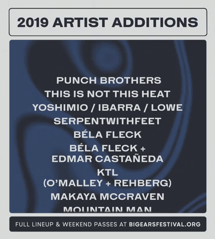 GIF by Big Ears Festival