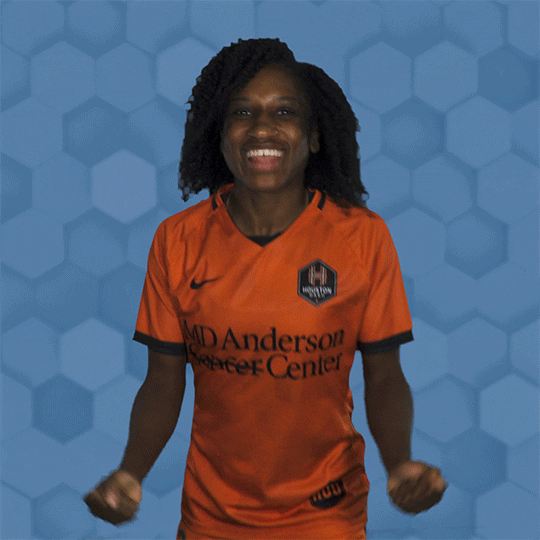 Excited H Town GIF by Houston Dash