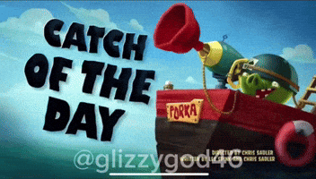 Angry Birds Catch Of The Day GIF