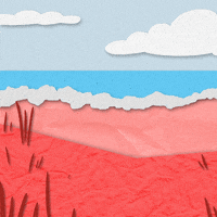Red White And Blue Beach GIF by Bomb Pop