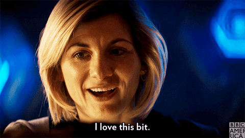 Jodie Whittaker as the doctor