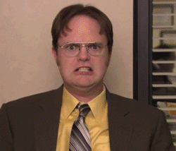 Angry The Office GIF