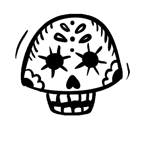Day Of The Dead App Sticker by Easy