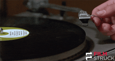 record player love GIF by FilmStruck