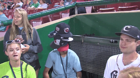 rally cap baseball