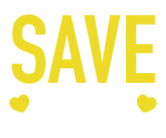 Save The Date Sticker by Fast Escova