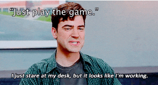 Office Space Just Play The Game GIF