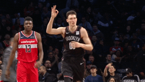 high five pumped up GIF by NBA