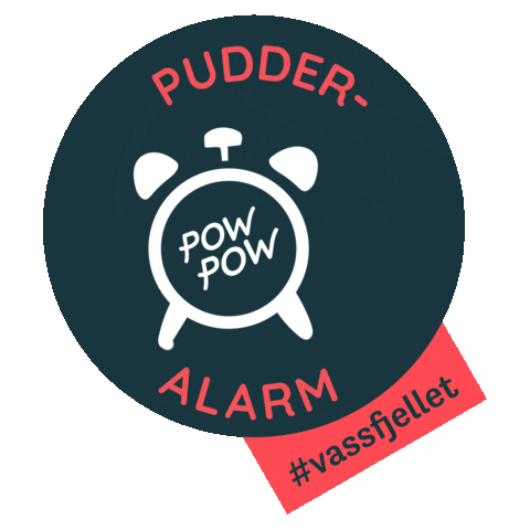 Vassfjellet Vinterpark Sticker