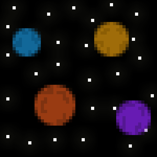 Shooting Star Space GIF