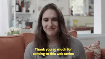 web series thank you GIF by An Emmy for Megan