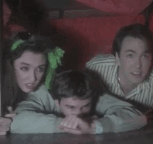 scared Under the bed GIF by absurdnoise