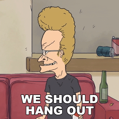 Lets Chill Beavis And Butthead GIF by Paramount+