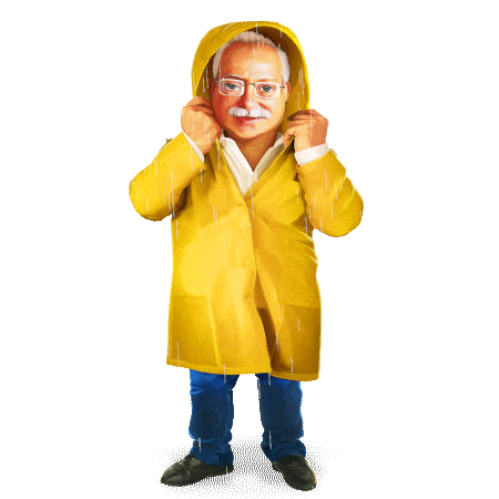 Summer Rain Sticker by Lua Propaganda