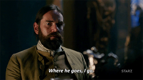 where he goes i go best friends GIF by Outlander