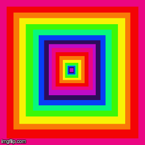 shalesatieh art rainbow animated colors GIF