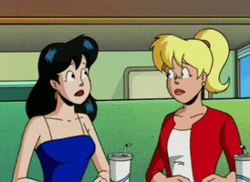frustrated betty and veronica GIF by Archie Comics