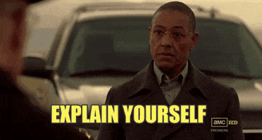 Explain Yourself Gus Fring GIF by Breaking Bad