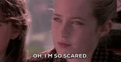 Oh Im So Scared GIFs - Get the best GIF on GIPHY