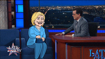 disappear stephen colbert GIF by The Late Show With Stephen Colbert