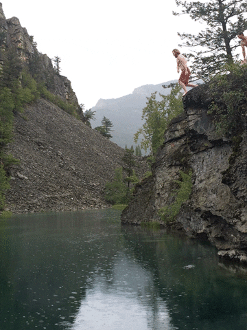 soundtrack jump splash fernie silversprings GIF