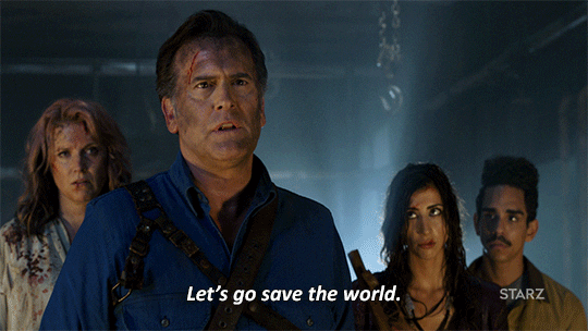 Save Season 2 GIF by Ash vs Evil Dead - Find & Share on GIPHY