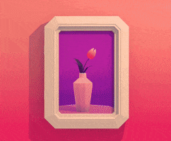 painting flower GIF by Allison House