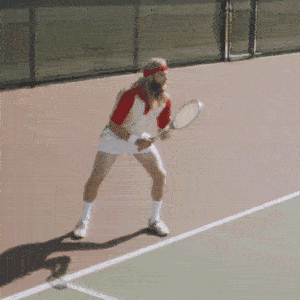 tennis adjusting GIF by Tommy John