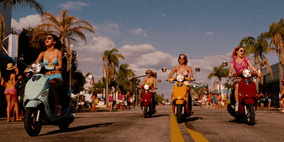 riding GIF by Spring Breakers