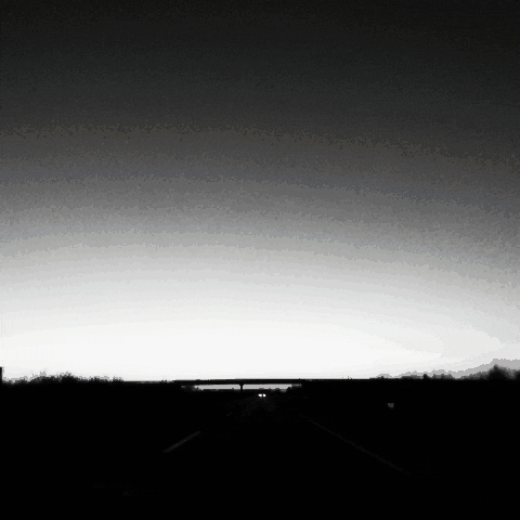 kilag loop car white black GIF