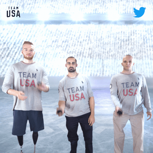 winter olympics sport GIF by Twitter